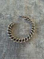 Zware zilveren vintage armband schakels, Ophalen of Verzenden, Zo goed als nieuw, Zilver, Zilver