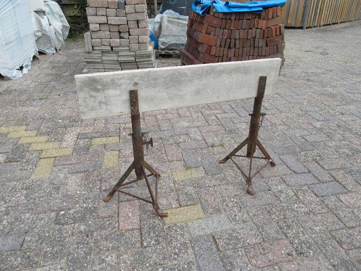 Stucadoorsbok / steigerbok 65 cm hoog (max), Doe-het-zelf en Verbouw, Steigers, Gebruikt, Overige typen, Minder dan 2 meter, Ophalen