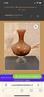 EDG vaas amber, Antiek en Kunst, Ophalen of Verzenden