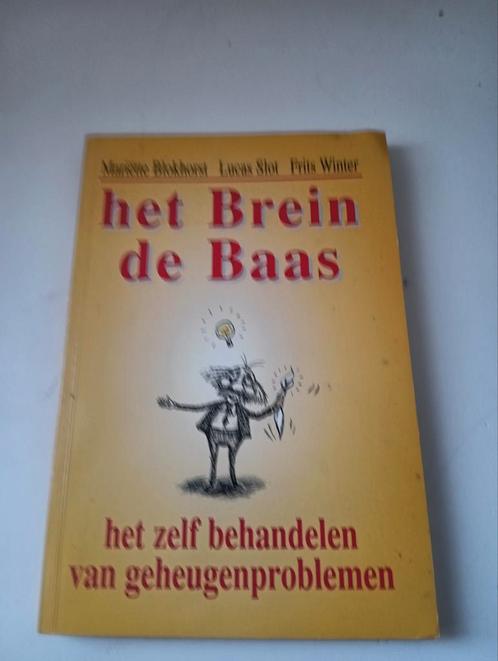 Mariette Blokhorst - Het brein de baas, Boeken, Gezondheid, Dieet en Voeding, Zo goed als nieuw, Dieet en Voeding, Ophalen of Verzenden