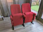 Vintage Bioscoopstoelen - Set van 2, Huis en Inrichting, Stoelen, Ophalen, Gebruikt, Twee, Vintage