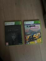 Xbox 360 Games: Skyrim & Forza Horizon, Spelcomputers en Games, 1 speler, Eén computer, Ophalen of Verzenden, Zo goed als nieuw