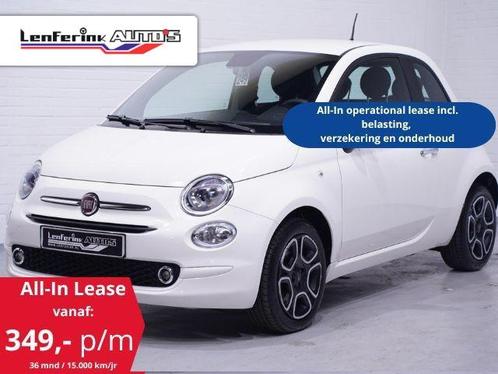 Fiat 500 1.0 Hybrid 70 pk ALL-IN Operational Lease Airco ECC, Auto's, Fiat, Bedrijf, Lease, ABS, Airbags, Airconditioning, Alarm