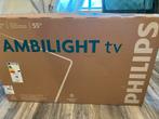 Nieuwe Philips 55 inch 4K Ambilight TV in doos, Audio, Tv en Foto, Televisies, Philips, LED, 50 Hz, Nieuw