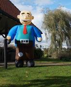 Opblaaspop huren Abraham – ideaal voor kleine tuin of oprit, Ophalen, Gebruikt, Abraham of Sarah