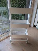 IKEA RÅSKOG trolley - Wit, Ophalen, Zo goed als nieuw
