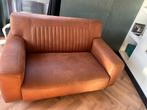 Z.G.A.N. prachtige 1,5 zitsbank cognac - HACO, Ophalen, Eenpersoons, Minder dan 75 cm, Stof