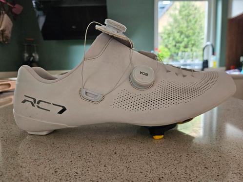 Shimano RC7 wit zgan, maat 47 (vallen klein!), Fietsen en Brommers, Fietsaccessoires | Fietskleding, Zo goed als nieuw, Schoenen