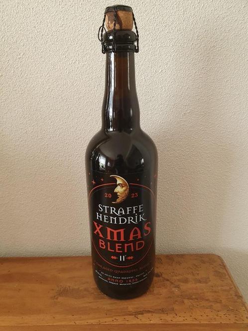 2023 Straffe Hendrik XMAS BLEND II  bier 11 %, Verzamelen, Biermerken, Zo goed als nieuw, Flesje(s), Overige merken, Ophalen of Verzenden