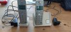 2x dect telefoon Panasonic, Ophalen of Verzenden, Zo goed als nieuw, 2 handsets