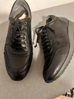 Durea sneakers maat 41 zwart leer nieuwstaat, Ophalen of Verzenden, Zo goed als nieuw, Zwart, Sneakers of Gympen