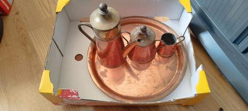 Koperen Theeset - Vintage, Antiek en Kunst, Antiek | Koper en Brons, Koper, Ophalen