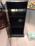 Mooie audio meubel met glazen deur, Ophalen of Verzenden, Zo goed als nieuw, Hout, Cd's