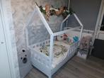 Bedhuisje Peuterbed Inclusief Lades 80x160, Ophalen, 70 tot 85 cm, 140 tot 160 cm, Zo goed als nieuw