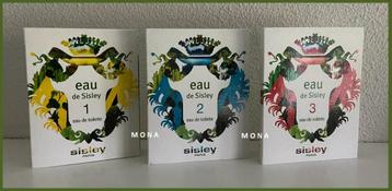 Eau de Sisley set 3 parfum samples proefjes testers monsters beschikbaar voor biedingen