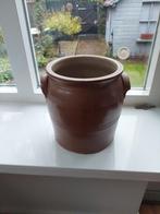 Bruine Keulse pot, Tuin en Terras, Ophalen, Gebruikt, Rond, Aardewerk