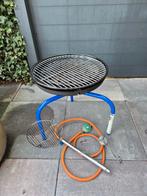 Skottelbraai Gasbarbecue - Klaar voor gebruik!, Tuin en Terras, Ophalen, Gebruikt, Onbekend