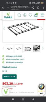 Dakrail imperiaal Ducato / Boxer / Jumper 2006+ L2H2, Ophalen