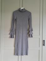 White Icy superleuke gebreide jurk met col, maat S., Kleding | Dames, Ophalen of Verzenden, Zo goed als nieuw, Knielengte, White Icy
