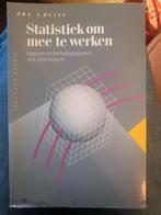 Studieboek  Statistiek om mee te werken, Boeken, Studieboeken en Cursussen, Gelezen, Beta, Ophalen of Verzenden, HBO