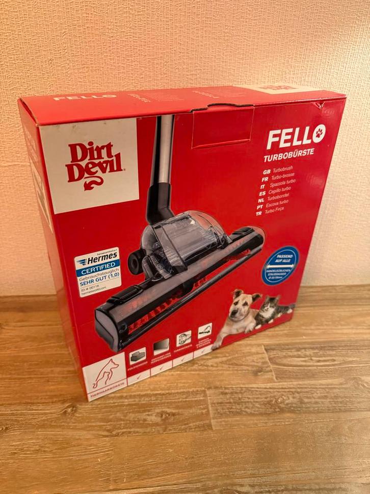 Dirt Devil Fello Turboborstel - Dierenharen - Universeel, Witgoed en Apparatuur, Stofzuigers, Zo goed als nieuw, Overige typen