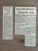 Voetbal krantenartikel Ajax Dukla en Cruijff krant 2.3.1967, Ophalen of Verzenden, 1960 tot 1980, Knipsel(s)