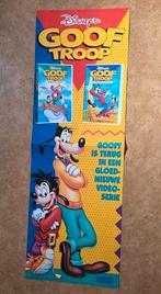 Vintage Goof Troop Promo Poster - Disney Video Serie, Verzamelen, Posters, Rechthoekig Staand, Ophalen of Verzenden, Zo goed als nieuw