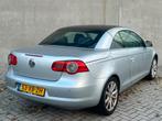 Grijze Volkswagen Eos 2.0 16V Cabriolet 150PK/NieuweAPK/AC!, Stof, Bedrijf, Handgeschakeld, Grijs