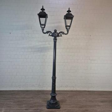 26902 Lantaarn Tuinlamp Aluminium Grijs 2,70 m beschikbaar voor biedingen
