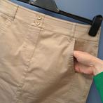 Taifun rok in beige effen, plissé stuk achter mt 38 nr 42018, Maat 38/40 (M), Taifun, ., Beige