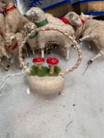 #kerst bal watten Kerstdecoratie paddestoelen, Diversen, Kerst, T, Ophalen of Verzenden, Zo goed als nieuw, N
