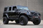 Jeep Wrangler JKU Unlimited 3.6 V6 Lift Kit (2013) All Road, Te koop, Benzine, Wrangler, Xenon verlichting