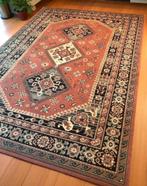 Oosters vloerkleed / Perzisch tapijt wol kazak vintage, Gebruikt, Grijs, 150 tot 200 cm, 200 cm of meer