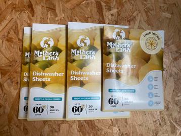 Mother earth vaatwasser dishwasher sheet tabletten beschikbaar voor biedingen