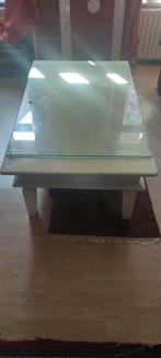 salontafel colonial 77bx45hx132lang, Ophalen, 100 tot 150 cm, 50 tot 100 cm, Zo goed als nieuw