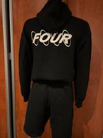 FOUR Amsterdam joggingpak capuchon broek s hoodie xs, Kleding | Heren, Four Amsterdam, G, Zwart, Ophalen of Verzenden