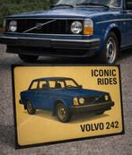 Volvo 242 bord, Verzamelen, Merken en Reclamevoorwerpen, Ophalen of Verzenden, Nieuw, Reclamebord