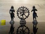 Mooie bronzen beeldjes - twee muzikanten en Shiva Nataraj., Ophalen of Verzenden