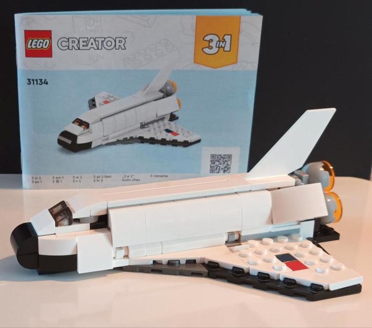 Lego creator 3-in-1 - Space Shuttle Ruimteschip - met doos!, Kinderen en Baby's, Speelgoed | Duplo en Lego, Zo goed als nieuw
