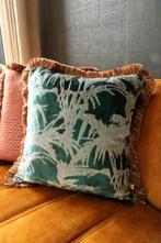 Luxe sierkussens DesignstudioMC, Huis en Inrichting, Woonaccessoires | Kussens, Ophalen of Verzenden, Nieuw, Groen, Vierkant