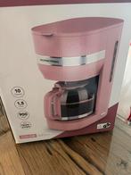 Roze Gourmetmaxx Koffiezetapparaat - Nieuw!, Witgoed en Apparatuur, Ophalen, Afneembaar waterreservoir, Gemalen koffie, 4 tot 10 kopjes