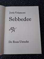 Sebbedee/ Joris Vriamont, Ophalen of Verzenden, Zo goed als nieuw, Nederland