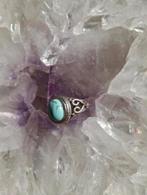 Mooie Turqueniet Ring Antique Plated., Ophalen of Verzenden, Zo goed als nieuw, Dame