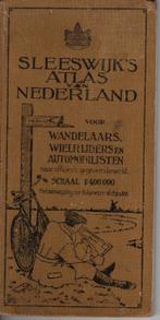 Sleeswijks Atlas van Nederland, Gelezen, Overige atlassen, Ophalen of Verzenden, 1800 tot 2000