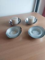 Stelton water lily kandelaars, Gebruikt, Overige kleuren, Ophalen of Verzenden, Metaal