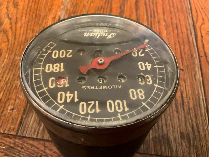 Originele Indian Speedometer kilometerteller Corbin, Motoren, Onderdelen | Overige, Gebruikt, Ophalen of Verzenden