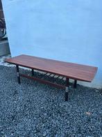 Vintage  design Salontafel, Huis en Inrichting, Tafels | Salontafels, Gebruikt, 50 tot 100 cm, 100 tot 150 cm, Teakhout
