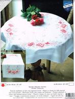 Cado vervaco borduurpakket loper, roze rozen, Ophalen of Verzenden, Nieuw, Handborduren, Borduurpakket