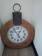 Industriële grote wandklok, Ophalen, Zo goed als nieuw, Wandklok