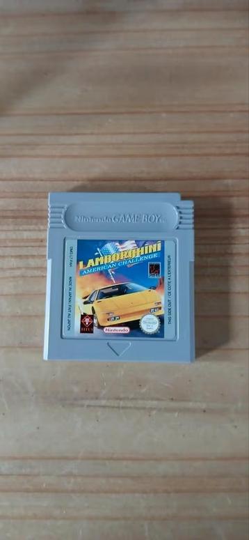 Gameboy Lamborghini American Challenge beschikbaar voor biedingen